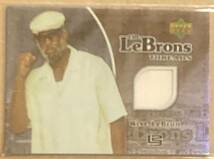 【LeBron James】 2006-07 Upper Deck The LeBrons Threads Wise LeBron レブロン・ジェームス 実使用_画像1