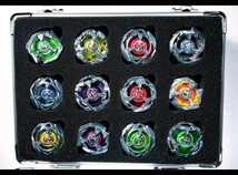 ケースのみ商品 ベイブレードX 収納ケース/box beyblade X 「七色マルチ仕様」ベイケース ギアケース ベイブレード 持ち運び(No12） _画像2