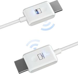 【2023年モデル型】ワイヤレスHDMI 小型 収納に便利 無線化 送受信機セット HDMI 無線 30m安定転送距離 1080P/5Ghz WIFI&設定不要