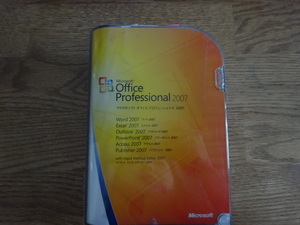 Microsoft Office Professional 2007 中古品/////1500