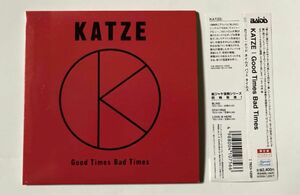 KATZE カッツェ / GOOD TIMES BAD TIMES 初回生産限定盤 紙ジャケット仕様 帯付き TECI-1205