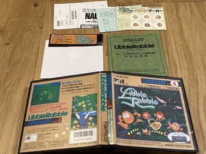 ★X68000 リブルラブル Libble Rabble 箱説付 5"2HD 電波新聞社 ナムコ NAMCO C