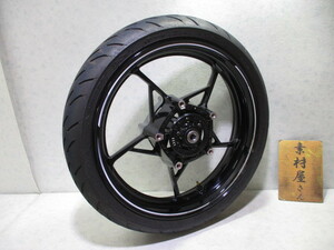 3★ZX-25R用フロントホイール1221　純正.17×3.50.NINJA.ZX250E.〔検索用〕SE.ニンジャ.400.650.250.400R.EX400G.EX250P