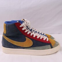 BLAZER MID VNTG ’77 WE SUEDE 27.5cm/NIKE ブレザーミッドビンテージ77 ナイキ 古着 中古 マルチカラー スニーカー メンズxx7894_画像4