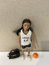 A118 ナキア　Nakia バスケットボールアドベンチャー ニューヨーク Get Real Girl-Nakias 10 フープアクションドール 1999年 ジャンク品_画像5