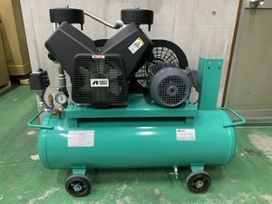 コンプレッサー屋からの出品！　アネスト岩田　オイルフリーコンプレッサー1.5kw （2馬力）静音タイプ　200v 綺麗！　早い者勝ち