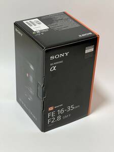 SONY FE 16-35mm F2.8 GM II SEL1635GM2 2023年9月新品購入