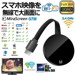 即納 HDMI ミラキャスト ドングルレシーバー Wifiディスプレイ ドングルアダプタ Miracast ミラーリングストストリーミングデバイス