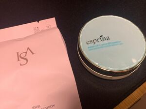 esprina クッションファンデケース　銀座ステファニー　イザノックス　ジュエルマイクロフォーム　クッションファンデ　リフィル