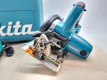 【中古良品・動作確認済】 　マキタ　Makita　SS540D 125mm充電式　マルノコ　DC14.4V 充電器　バッテリー　ケース付き　_画像4