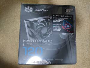 【新品未開封】CoolerMaster MasterLiquid Lite 120 120mm 簡易水冷型CPUクーラー Socket AM4等対応