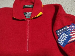 オリジナル 90s ラルフローレン snowbeach P-WING ウィングフット polo1992 polo1993 スタジアム ビンテージ ポロスポーツ ヴィンテージ 