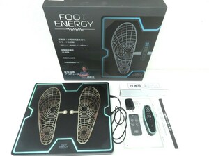 [l010] 動作品 保阪尚希 プロデュ―ス FOOT ENERGY フットエナジー DCY-FCE-01 EMSコントローラー リモコン 説明書 箱付き 足裏EMS