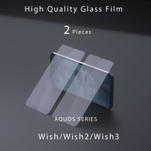 AQUOS wish3 フィルム SHM25 保護フィルム A302SH SH53D 強化ガラス A303SH wish2 SH51C A204SH wish SHM20 耐衝撃 透明 人気 送料無料 安_画像1