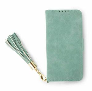 iphone 13 ケース 手帳型 iphone13 ケース 手帳 アイホン13 カバー かわいい ミラー付 鏡付 ストラップ付 レザー 緑 グリーン 人気 安い