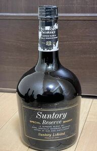 km-003【未開封】SUNTORY サントリー SPECIAL Reserve スペシャル リザーブ WHISKY ウイスキー 古酒 750ml アルコール43% 現品限り