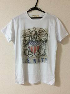 ◆イタリア製◆ 新品未使用・即決即発・送料無料 メンズ 半袖 Tシャツ 白色