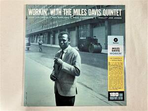 未開封　送料500円　マイルス・デイヴィス　ワーキン Workin' With the Miles Davis Quintet　EU盤　限定盤　180g重量盤　美品 希少品 1LP 