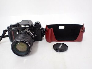 NIKON ニコン フィルム一眼 F3 ブラック レンズ ZOOM NIKKOR 35-105mm F3.5-4.5 付き △ 6C919-14