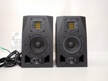 ADAM AUDIO アダムオーディオ パワードモニタースピーカー A3X ペア 説明書付き □ 6C91B-1_画像1