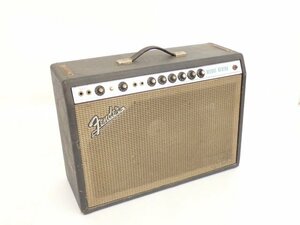 【部品取り】 Fender/フェンダー 管球式ギターアンプ Deluxe Reverb 1966年製 銀パネ ◆ 6C089-29