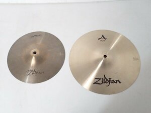 A Zildjian ジルジャン Sprash 10/25cm、12/30cm 2枚セット ★ 6C8BC-9