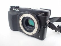 Panasonic LUMIX DMC-GX7 ミラーレスカメラボディ パナソニック ルミックス バッテリー・充電池付き ショット数：230枚 △ 6C9D8-22_画像3