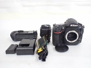 Nikon ニコン D810 デジタル一眼レフカメラボディ AF-S DX NIKKOR 18-55mm F3.5-5.6G VR II レンズ/MB-D12付 ∴ 6C9D8-28