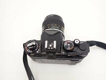 Nikon ニコン フィルム一眼レフカメラ FE2 ボディ MF-16付き + レンズ Ai-s MICRO-NIKKOR 55mm F2.8 ∽ 6C9EA-2_画像4