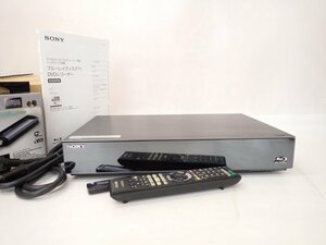 SONY ソニー ブルーレイレコーダー BDZ-AX2700T USB無線LANアダプター/リモコン/説明書/元箱付き □ 6CBD8-3