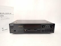 【録音・再生可/完動品】 SONY ソニー MDデッキ/MDレコーダー MDS-JB920 説明書付き □ 6CAFB-2_画像1