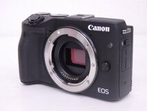 CANON/キヤノン ミラーレス一眼 EOS M3 ブラック 18-55mm/55-200mm ダブルズームキット ◆ 6CA29-7_画像3