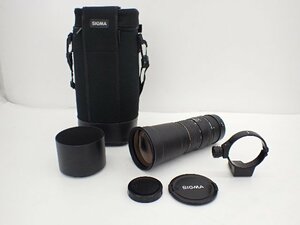 SIGMA シグマ 望遠ズームレンズ APO 170-500mm F5-6.3 レンズポーチ付 ∽ 6C131-4