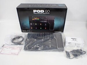 【個装未開・未使用品】 LINE6 ライン6 POD Go マルチエフェクター 楽器 △ 6CB00-2