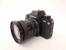 CONTAX コンタックス フィルム一眼レフカメラ Aria + 望遠ズームレンズ Carl Zeiss Vario-Sonnar 28-70mm F3.5-4.5 T* □ 6CA13-4_画像3