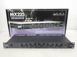 【開封未使用品】ART ステレオ・ディストリビューター MX225 元箱付き エーアールティー ▽ 6CD24-2