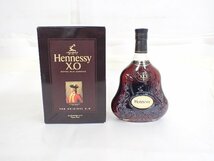 【未開栓・古酒】 Hennessy X.O EXTRA OLD COGNAC ヘネシー ブランデー コニャック 700ml 40% 元箱付 ∴ 6CD97-2_画像1