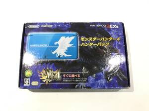 1円スタート 中古品 Nintendo 3DS MONSTER HUNTER4 ニンテンドー モンスターハンター4 ハンターパック 本体 動作確認済み 初期化済み