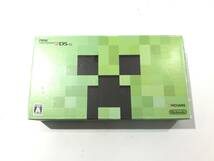 1円スタート 中古品 Nintendo 2DS LL CREEPER EDITION マインクラフト クリーパーエディション 動作確認済み 初期化済み ②_画像1