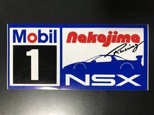 1998 JGTC ホンダ モービル１ ナカジマレーシング Mobil1 NSX ステッカー スーパーGT