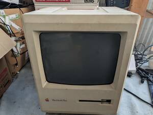 Apple Macintosh Plus　 アップル マッキントッシュプラス PC　レトロPＣ