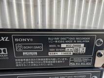 SONY　ソニー　BDZ-ZW550 BDZ-ZW2500 HDD/BDレコーダー 2台　まとめて_画像5