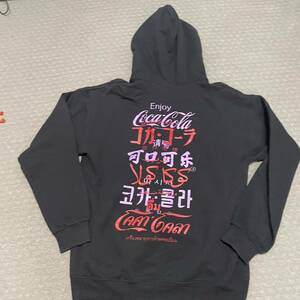 コカコーラ　Coca-Cola パーカー　黒　Mサイズ　オフィシャル　フーディー