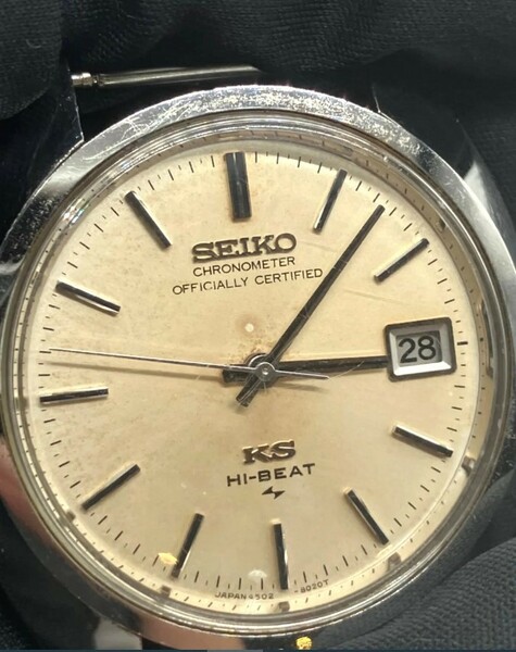 【IT14IXC3YQE8】SEIKO セイコー キングセイコー KINGSEIKO SS KSハイビート メダリオン メンズ AT ケースのみ