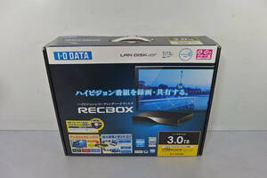 ◆未使用 I-O DATA(アイオーデータ) 3TB ネットワークHDD RECBOX HVL-AV3.0DT ハイビジョンレコーディングハードディスク HDレコーダー