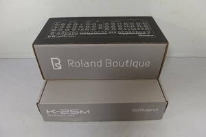 ◆未使用 Roland(ローランド) 名機/銘品 Boutique アナログシンセサイザー SE-02 + 専用ミニ・キーボード「K-25M」セット