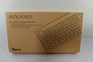 ◆未使用or新品同様 Topre(東プレ) キーボード REALFORCE 91UBK NG01B0 静電容量無接点方式/USB/極上キータッチ/同時押全入力/日本製