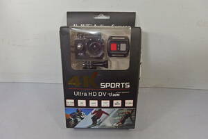 ◆新品未使用 アクションカメラ/ウェアブルカメラ 4K SPORTS Ultra HD DV 防水/防塵/耐衝撃/ビデオカメラ/アクションカム/ウェアブルカム