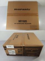 ◆未使用 marantz(マランツ) Bluetooth搭載ネットワーク対応AVアンプ NR1605 ブラック 7.1ch/Wi-Fi/Bluetooth/AVサラウンドレシーバー_画像2