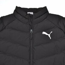 PUMA プーマ ライトウェイト 中綿ジャケット 587699-01 WARM CELL ヒートインサレーション 撥水加工 US Lサイズ メンズ M730913_画像4